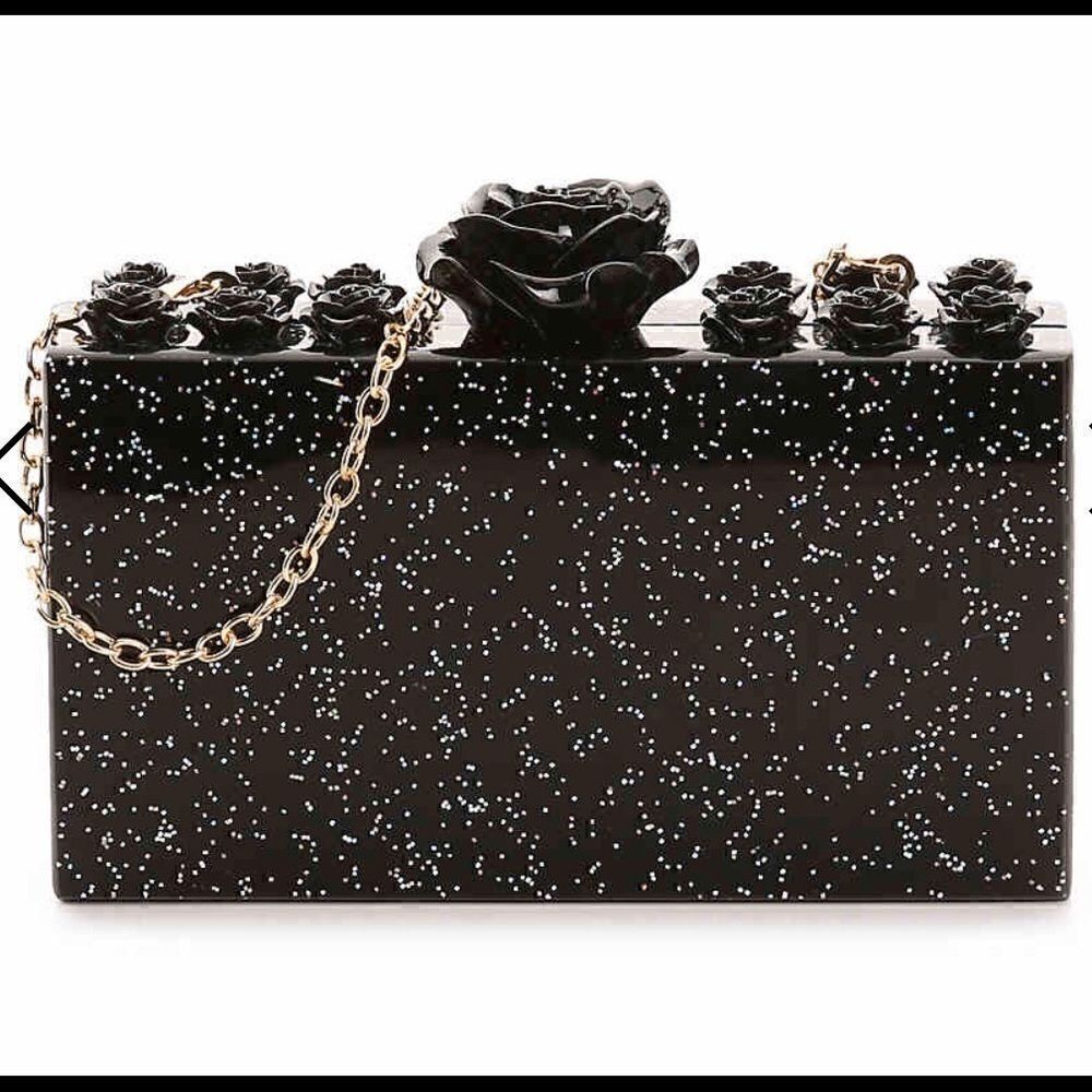 Lulu Townsend Floral Clutch                       